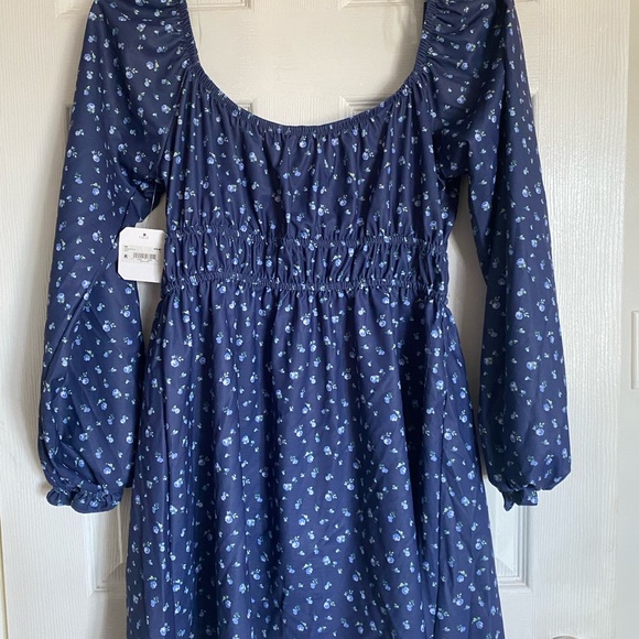 Altar'd State Blue Floral Dress - Picture 5 of 6